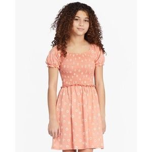 New With Tags - Billabong Girls' Dance Around Babydoll Mini Dress Size Large
